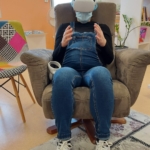 Séance d'hypnose avec le casque de réalité virtuelle