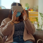 Séance d'hypnose avec le casque de réalité virtuelle 2
